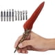 thumbnail image 4 of Pluma De Inmersión, Decoración De Escritorio Tallada Retro, Pluma De Firma De Acero Inoxidable Para Uso Diario Para Regalo De Negocios, 4 of 7