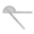 thumbnail image 2 of Angle Protractor Ruler, Stainless Steel 0-10cm Angle Protractor Precise Clear Scale  for Engineering, 2 of 7