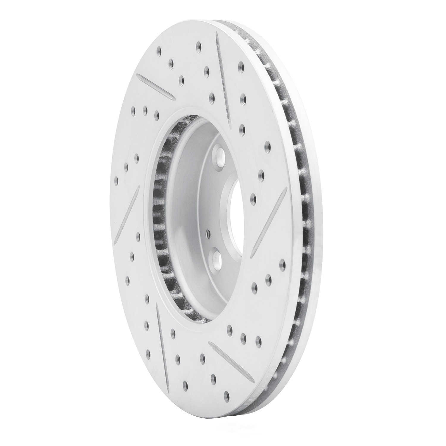 Dynamic Friction Company 830-91003L DFC Geoperformance Rotor - Drilled and Slotted
