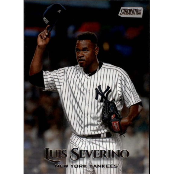 Collectible 2019 Stadium Club #119 Luis Severino New York Yankees MLB Baseball Trading Card