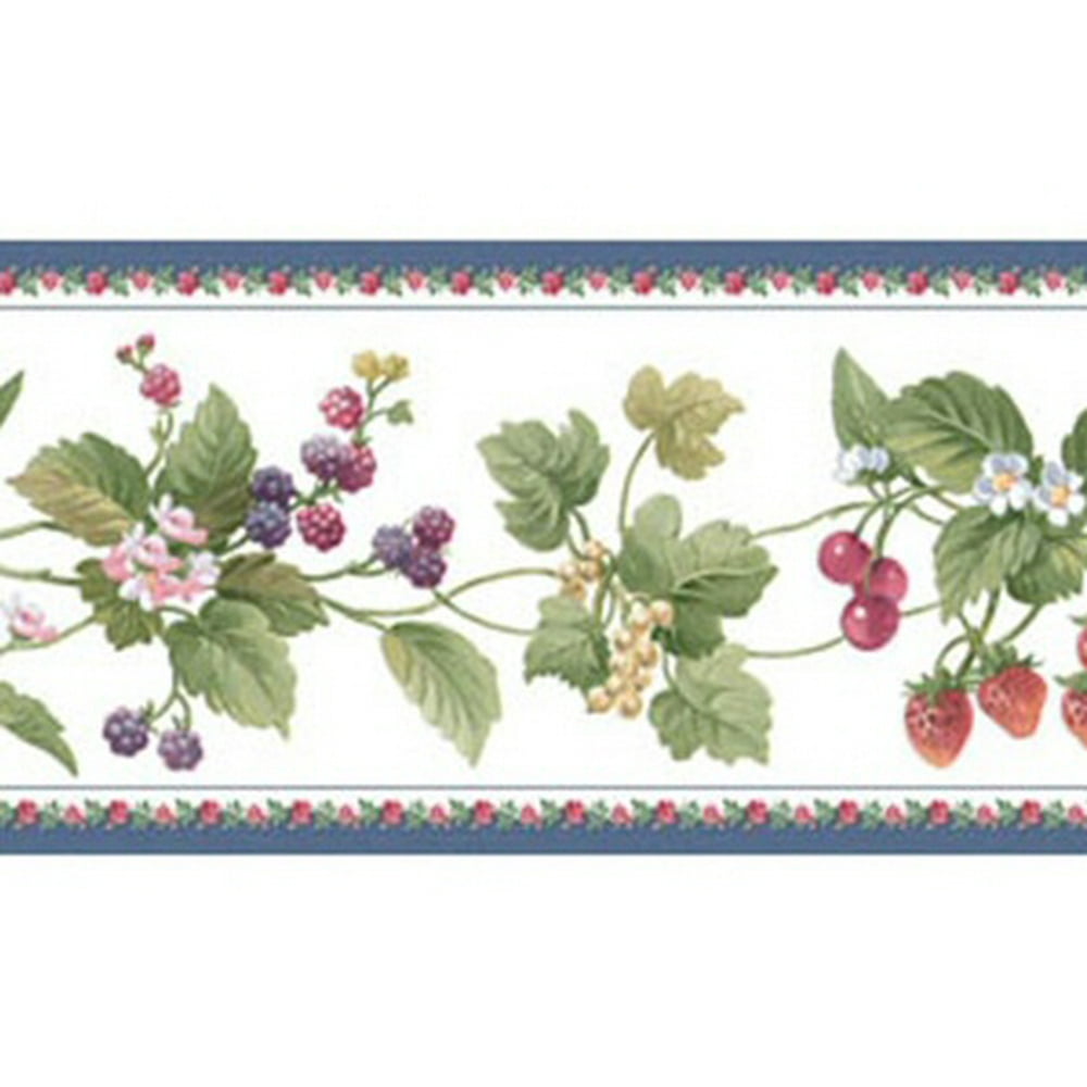 879303 Berry Vine Wallpaper Border