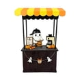 thumbnail image 2 of 2026 New Halloween Cute Ghost Barista Coffee Stand Figurine, 12 Inch Freshly Boo’d Ghost Cafe Booth Resin Statue, Whimsical Tabletop Ornament for Coffee Bar, Mantel, Bookshelf & Fall Home Decor, 2 of 7
