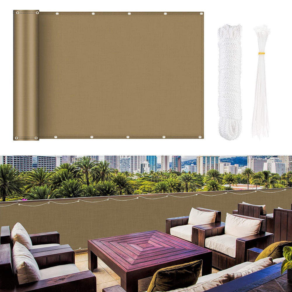 Balcony Privacy Screen Balcony Cover Balcony Cladding Opaque Wind and