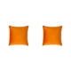 thumbnail image 2 of Inteprter Funda Cojín Asiento Funda Cojín Decorativo Naranja Naranja 50x50cm 2piezas, 2 of 6