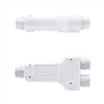 thumbnail image 4 of 2X 2 Ports 1 Entrée 2 Sorties Étanche Rallonge POE 10/100Mbps Extérieur 30W Haute Puissance Plug&Play pour Switch POE NVR IP Caméra Ap, 2 x Rallonge POE, Blanc, 4 of 10