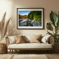 thumbnail image 3 of Rocky Gorge Autumn 02 - New Hampshire Photography Black Framed Wall Art Print 24 x 36 inches, 3 of 4