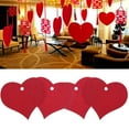 thumbnail image 3 of SHISUYAN 100 Pcs Cœurs Rouges en Forme de Cœur pour Enfants et Étudiants, 3 of 8