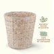 thumbnail image 4 of Juego de 2 Botes de Basura Blancos de Mimbre 84ECO, 4 of 7