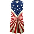 thumbnail image 4 of American Flag Dress 4th of July Dress Striped Memorial Day Independence Day Patriotic Sundress Red White Blue Beach Coverups, 4 of 5