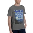 thumbnail image 2 of Bingfone The Starry Night Men'S Loose Fit Short-Sleeve Pocket T-Shirt, 2 of 7