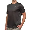 thumbnail image 2 of Reebok Men's SPEEDWICK Moisture Wicking Textured Active Tee (Black, XXL), 2 of 5
