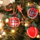 thumbnail image 5 of Advancent 3 piezas de bolas colgantes de árbol de Navidad hechas a mano de punto bolas de hilo de árboles de Navidad suministros de adorno colgante Kits de decoración para fiestas No.05 Advancent HA007790-05B, 5 of 5