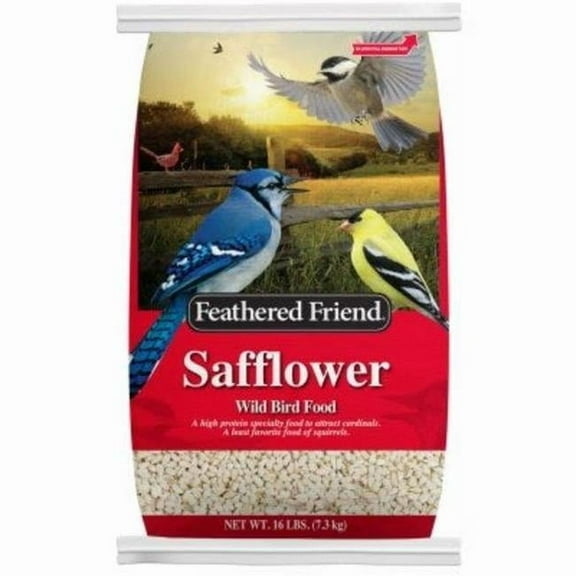 Global Harvest Foods 109695 16 lbs Safflower Wild Bird Food