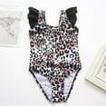 thumbnail image 6 of Yuanyu Todler Girls Swimsuit Bathing Suits Cute Beach Swimming Backless One Piece Swimwear 3-8 Years, 6 of 7