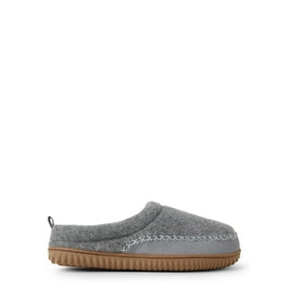 isotoner terry embroidered scalloped clog