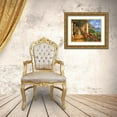 thumbnail image 3 of Borelli, Guido 24x19 Gold Ornate Wood Framed with Double Matting Museum Art Print Titled - Le Colonne e I fiori, 3 of 4