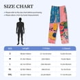 thumbnail image 4 of Pofeuu Colorful Summer Fruit Table Print Men's Pajama Pants, Soft Lounge Pajama Pants with big pockets for Men Plaid Pj Bottoms-Medium, 4 of 6