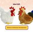 thumbnail image 2 of Aurora Mini Flopsie Bundle of 6" Floppy Beanbag Chicken & 6" Rooster Stuffed Animals - New Chicken & Cocky Rooster, Multicolor, 2 of 5