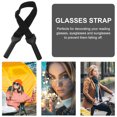 thumbnail image 2 of unbranded 4Ud Sujetadores Negros Para Gafas Ajustables Con Chic Para Uso Prolongado, 2 of 7