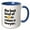 Blue/White, variant on 3drose, the Best Kind of Mom Raises a Lawyer Gift for Mom, 11oz Two-tone Black Mug