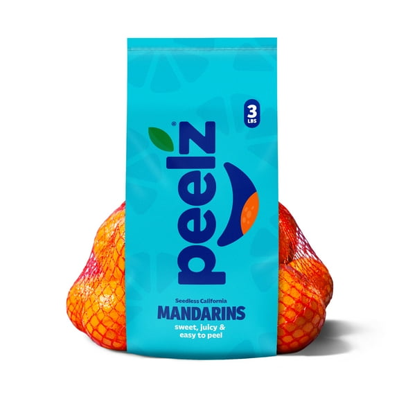 Fresh Peelz California Mandarin Oranges, 3 lb Bag