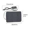thumbnail image 6 of Customer Favorite,USB Three Speed Thermostat Leather Heating Pad,Vsgery,black, 6 of 6