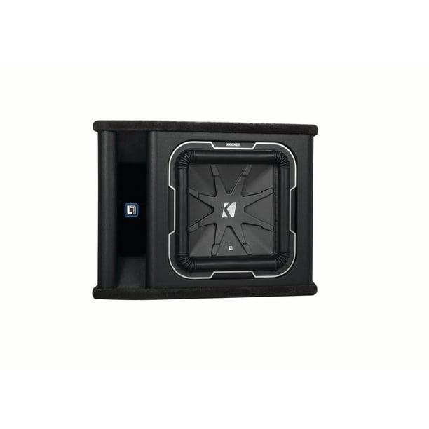 kicker qclass vl712 kicker l7 12inch subwoofer in vented enclosure, 2ohm