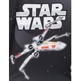 thumbnail image 3 of Camiseta tipo jersey de fútbol STAR WARS Rebels de malla negra y plateada, 3 of 4