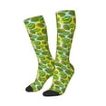thumbnail image 2 of Haiem Watercolor Kiwi Fruits Summer Socks, Funny Novelty Crazy Design Cotton Socks Sports Socks Knee High Socks For Men, Women,1Pairs - Gift For Working Friends, 2 of 9