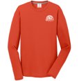 thumbnail image 1 of Gravity Outdoor Co. Chemise à Manches Longues Performance - Orange - Logo Blanc - G, 1 of 2
