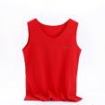 thumbnail image 3 of JDQJBZ Womens Sleeveless Sweater Vest Thermal Solid Color V Neck Warm Layering Undershirt Top, 3 of 4