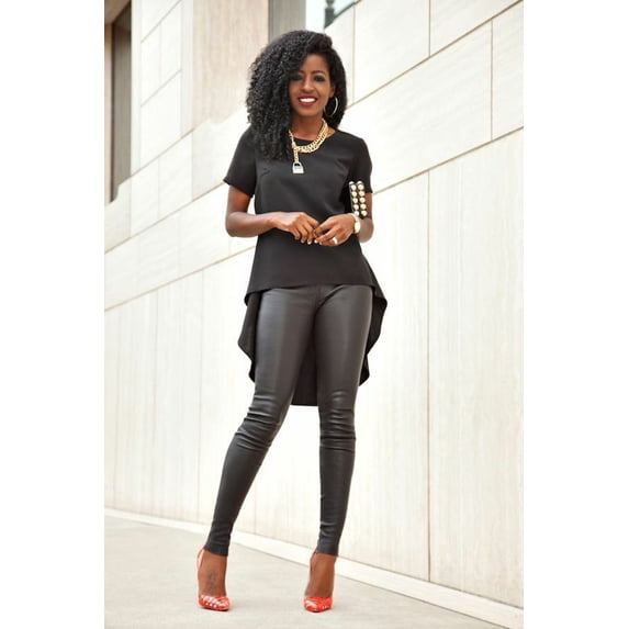 Qmyliery Women Summer Top, Patchwork Solid Color Loose Round-Neck Outfit, Short Sleeve Irregular Hem Pullover Tunic Casual Top Shirt