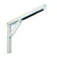 thumbnail image 3 of Knape & Vogt  12X8 Folding L-Bracket - White, 3 of 3