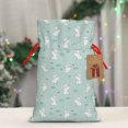 thumbnail image 5 of Honeii Playing Rabbit Print Small Burlap Bags,Christmas Drawstring Treat Bags Gift Bags Reusable Candy Goodie Wrapping Bags for Holiday Party Favors Supplies -Small, 5 of 9
