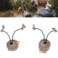 thumbnail image 1 of Helmet Arc Rail Adapter, Headset Helmet Adapter Separable Earmuffs Suspension Durable  For Helmet Accessory, 1 of 8