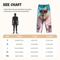 thumbnail image 4 of Lsque Island Vacation Guinea Pig Print Women's Pajama Pants, Lounge Pant - Comfortable Home Wear,Elastic Waistband, Stylish Design-Large, 4 of 9