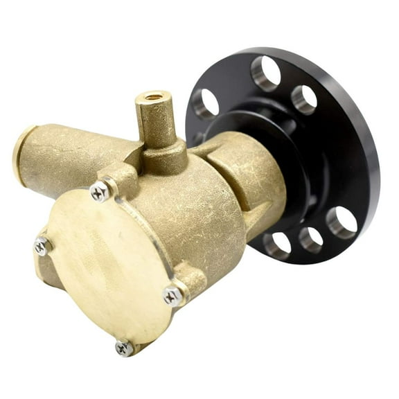 New Aftermarket Crankshaft Mounted Impeller Raw Water Pump Compatible Marine Power, Indmar, PCM and Volvo Penta, OMC V8 5.0l 5.7l 8.2l 7.4l 350 Engines by FASWORX