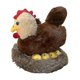 thumbnail image 2 of 9.8inch Chicken Stuffed Animals, Mommy Farm Hen Plush With Henhouse Plushie/10 Little Baby Chicks Toys, Christmas Easter Basket Gifts Surprise For Kid, 2 of 5