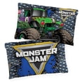 thumbnail image 3 of Monster Jam 4-Piece kids Full Sheet Set, 100% Polyester, 3 of 7