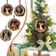 thumbnail image 5 of Christmas Tree Ornament Hanging Decorations, Acrylic Hollow Pendant with Santa Claus Elf Snowman Figures for Holiday Party Gift Home Decoration, 5 of 5