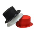 thumbnail image 2 of Sombrero de copa Retro para niños y niñas, juego de rol, sombrero de mago, fiesta Rave, Halloween, Cosplay, accesorios para espectáculo de escenario, sombreros para niños, 2 of 4