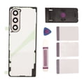 thumbnail image 1 of ZOUSSIQI Back Glass Replacement for Galaxy Z Fold 5 5G F946 Transparent Phone Rear Panel Housing Cover with Camera Lens Phone Stand Repair Tools Kit Silver EL225#59728, 1 of 9