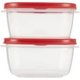 thumbnail image 1 of Easy Find Lids Food Storage and Organization Containers, Set of 2 (4 Pieces Total), Racer Red, 1 of 5