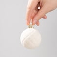thumbnail image 5 of 24 Pcs Flocked Christmas Ornaments Balls Velvet Shatterproof Christmas Tree Decorations, 5 of 5