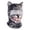 C, variant on Smiling Cat Balaclava Ski Mask, Funny Buck Tooth Kitten Full Face Cover, Hood for Skiing Snowboarding Outdoor Winter