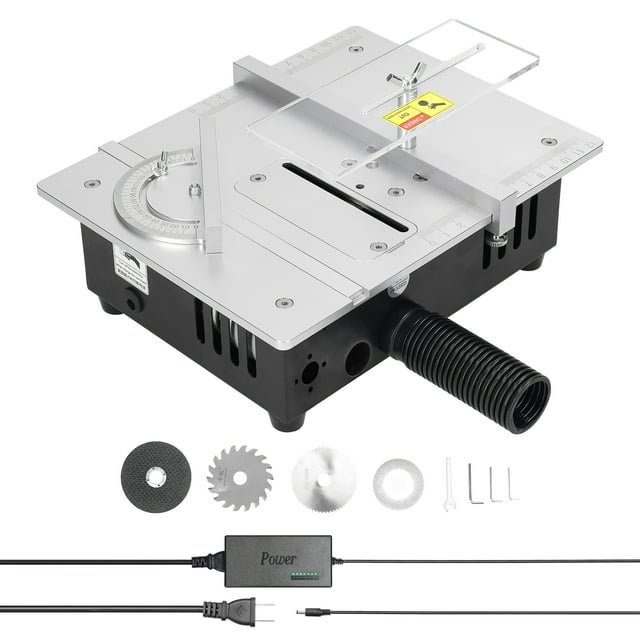 Yeacher Mini Multifunctional Tablesaw Electric Desktop Saws Small Household DIY Cutting Tool Woodworking Machine