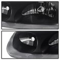 thumbnail image 4 of VIPMOTOZ Black Housing OE-Style Halogen Headlight Headlamp Assembly For 2001-2002 Saturn SC1 SC2, Driver & Passenger Side, 4 of 6
