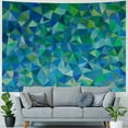 thumbnail image 4 of Orinice Triangles Lines Geometric Tapestry Wall Hanging Unique Style Graphic Tapestries Home Wall Decor Art for Living Room Bedroom Apartment Farmhouse Dorm 4 Sizes Available 50x40inch, 4 of 6