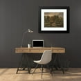 thumbnail image 4 of James Stark 24x20 Black Modern Framed Museum Art Print Titled - Sheep Washing at Postwick Grove, Norwich, 4 of 5