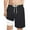 style-03 Black, variant on Kogui Boy Swim Trunks Boys Swim Trunks Quick Dry Shorts Kids Bathing Suits with Compression Liner Childs Swimsuit Beach Shorts Size 6-7 (Black,6-7 Years)